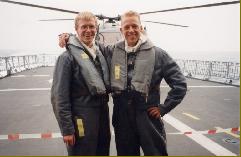 auf dem Flugdeck